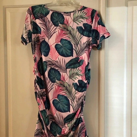 Tropical print maternity mini, Sz medium - Picture 2 of 3